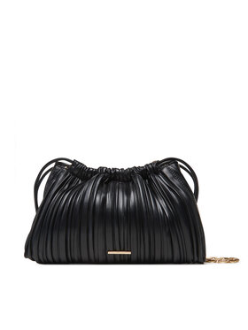 Calvin Klein Calvin Klein Soma Drawstring Plisse Crossbody LV04F3076G Melns