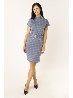 QUIOSQUE QUIOSQUE Každodenné šaty MIXEC DRESS 2 Modrá Regular Fit