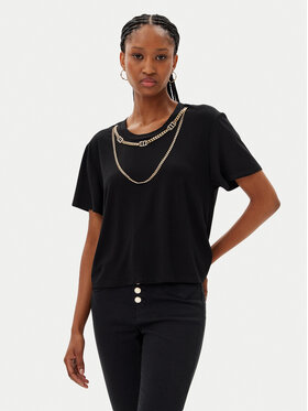 MET MET T-Shirt M10 262TP Czarny Regular Fit