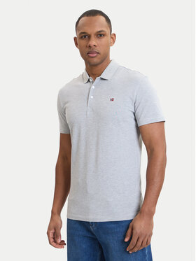 Napapijri Napapijri Polo Ealis NP0A4H8B Grigio Regular Fit