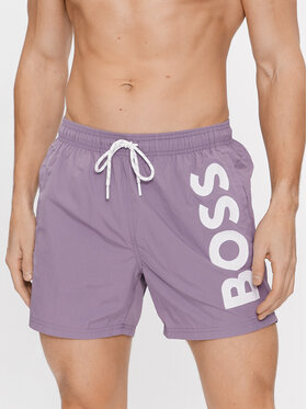 Boss Boss Plavecké šortky Octopus 50469594 Fialová Regular Fit