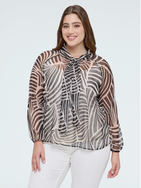 Fiorella Rubino Fiorella Rubino Blusa 2106T002492N0Z3 Bianco Regular Fit