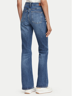 Tommy Jeans Tommy Jeans Дънки Sylvia DW0DW23077 Тъмносин Flare Fit