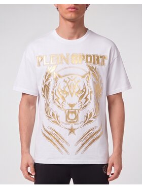 Plein Sport Plein Sport Tričko 31533 Biela Regular Fit