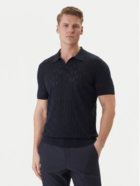 KARL LAGERFELD KARL LAGERFELD Polo särk 655005 562301 Tumesinine Slim Fit