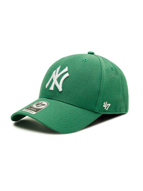 47 Brand 47 Brand Шапка с козирка New York Yankees B-MVPSP17WBP-KY Зелен