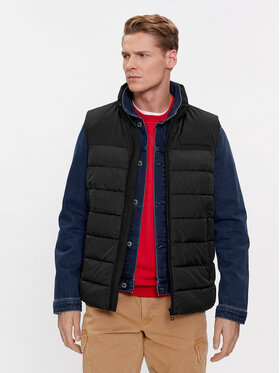 Tommy Hilfiger Tommy Hilfiger Bodywarmer New York MW0MW33733 Schwarz Regular Fit