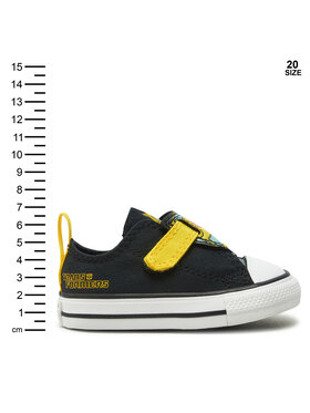 Converse Modne Superge Converse X Transformers Chuck Taylor All Star Easy-On A11661C Črna