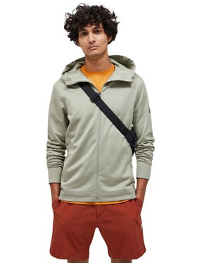 Peak Performance Peak Performance Bluza Rider Tech Zip Hood Zielony Standard Fit