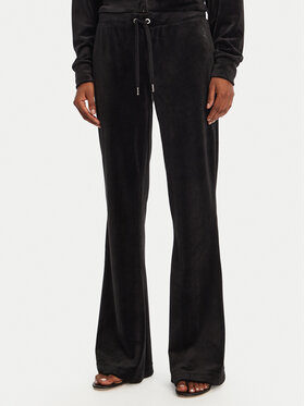 Juicy Couture Juicy Couture Donji dio trenerke Christine JCWBJ125304 Crna Flared Leg