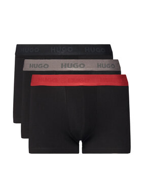 HUGO HUGO 3 darab boxer 50532611 Fekete