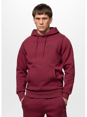 PITBULL PITBULL Bluza SAMPSON Bordowy Regular Fit