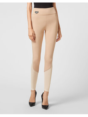 PHILIPP PLEIN PHILIPP PLEIN Leggings 7255 Beige Skin Tight Fit