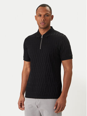 KARL LAGERFELD KARL LAGERFELD Polokošile 745008 562203 Černá Regular Fit
