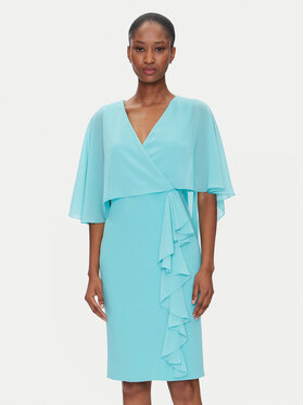 Rinascimento Rinascimento Rochie cocktail CFC0123560003 Turcoaz Regular Fit