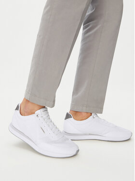 Calvin Klein Calvin Klein Sneakers Retro Runner T Lth Aop Ny HM0HM02213 Weiß