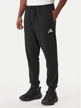 adidas adidas Pantaloni trening Essentials Feel Cozy JE3854 Negru Regular Fit