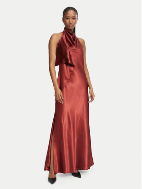 Bardot Bardot Cocktail obleka Sierra  60720DB Rjava Regular Fit