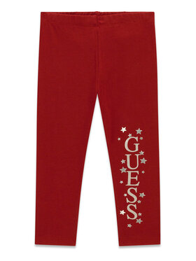Guess Guess Leggings K6BB02 K5884 Bordeaux Regular Fit