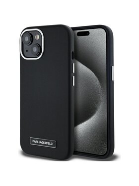 KARL LAGERFELD KARL LAGERFELD Etui na telefon iPhone 15 Czarny