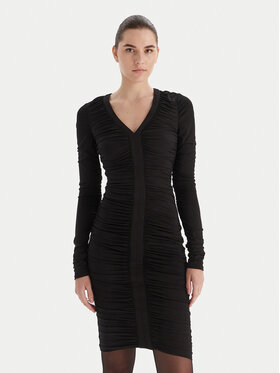 Marciano Guess Marciano Guess Koktejlové šaty 5BGK25 6257A Čierna Slim Fit
