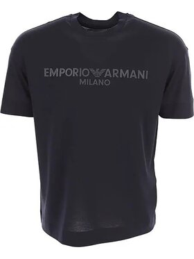 Emporio Armani Emporio Armani Tričko 3R1TDF 1JUVZ Tmavomodrá Regular Fit