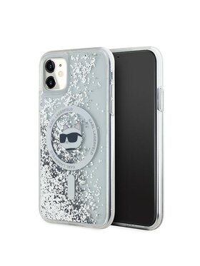 KARL LAGERFELD KARL LAGERFELD Etui na telefon Apple iPhone 11 Przezroczysty