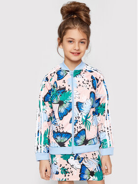 adidas adidas Bluza Animal Flower Print H22593 Kolorowy Regular Fit