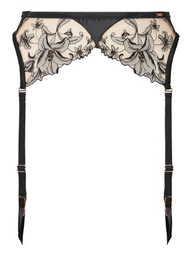 Hunkemöller Hunkemöller Pas do pończoch Anouk 300955 Czarny