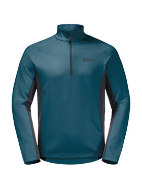 Jack Wolfskin Jack Wolfskin Felpa Morobbia Fleece HZ M Blu Regular Fit