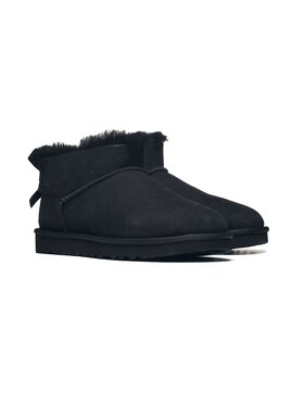 Ugg Ugg Botki Ultra Mini Bailey Bow 1185491-BLK Czarny
