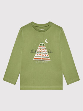 Mayoral Mayoral Bluzka 2007 Zielony Regular Fit