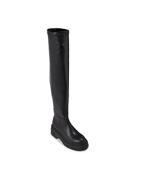 Tommy Jeans Tommy Jeans Mušketierky Tjw Over The Knee Boots EN0EN02254 Čierna