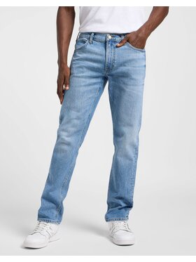 Lee Lee Jeansy DAREN ZIP FLY Niebieski Straight Leg