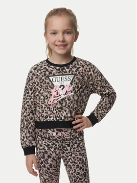 Guess Guess Sweatshirt J6YQ04 K3897 Schwarz Regular Fit