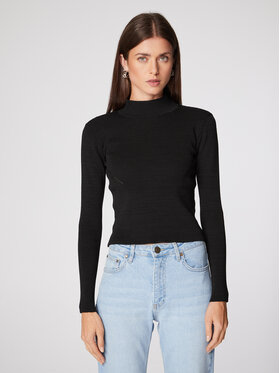 Rage Age Rage Age Pulover Lulu Črna Slim Fit
