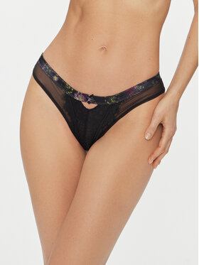 Hunkemöller Hunkemöller Brazilské kalhotky Amelie Hl Brazilian R 203518 Černá