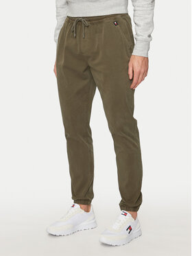 Tommy Jeans Tommy Jeans Jogger kelnės Austin DM0DM20456 Žalia Slim Fit
