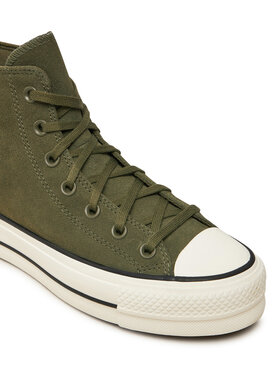 Converse Modne Superge Chuck Taylor All Star Lift Platform A11144C Zelena