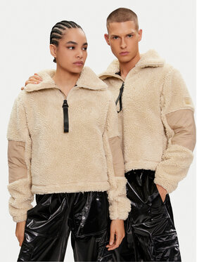 Rains Rains Флісовий реглан Unisex 18460 Бежевий Regular Fit