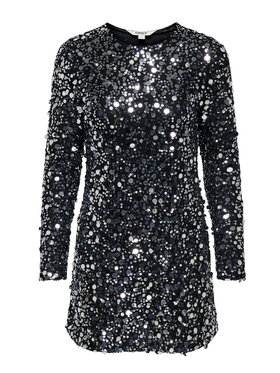 ONLY ONLY Cocktail obleka Anika 15358384 Črna Loose Fit