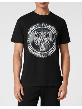 Plein Sport Plein Sport T-Shirt 13039 Czarny Regular Fit
