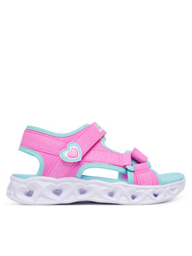 Skechers Skechers Sandále Heart Lights Sandals 303114L/PKTQ Ružová