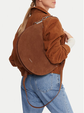 Coccinelle Coccinelle Handtasche QKG Coccinellesunup Suede E1 QKG 13 01 01 Braun