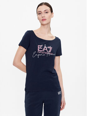 EA7 Emporio Armani EA7 Emporio Armani T-Shirt 3RTT30 TJDLZ 1554 Tmavomodrá Regular Fit