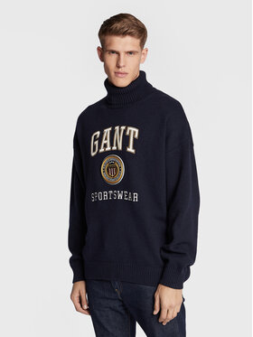 Gant Gant Golf Crest Shield 8040133 Mornarsko modra Regular Fit
