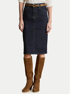 LAUREN RALPH LAUREN LAUREN RALPH LAUREN Suknja olovka 200P14644001 Tamnoplava Regular Fit
