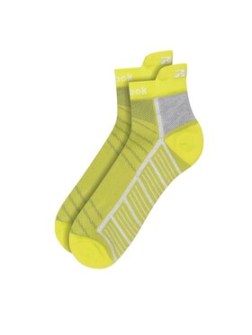 Reebok Reebok Șosete Medii pentru Bărbați Float Run U Ank Sock HE2423 Galben