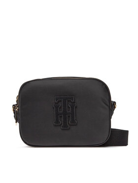 Tommy Hilfiger Tommy Hilfiger Sac à main Poppy Crossover Applique AW0AW13182 Noir