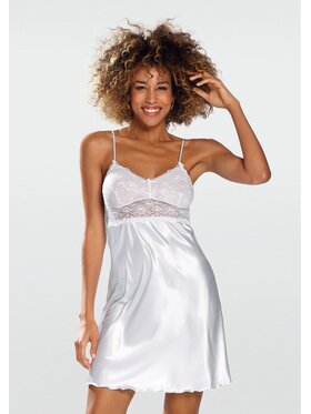 DKaren Lingerie DKaren Lingerie Halka Tora Biały Classic Fit